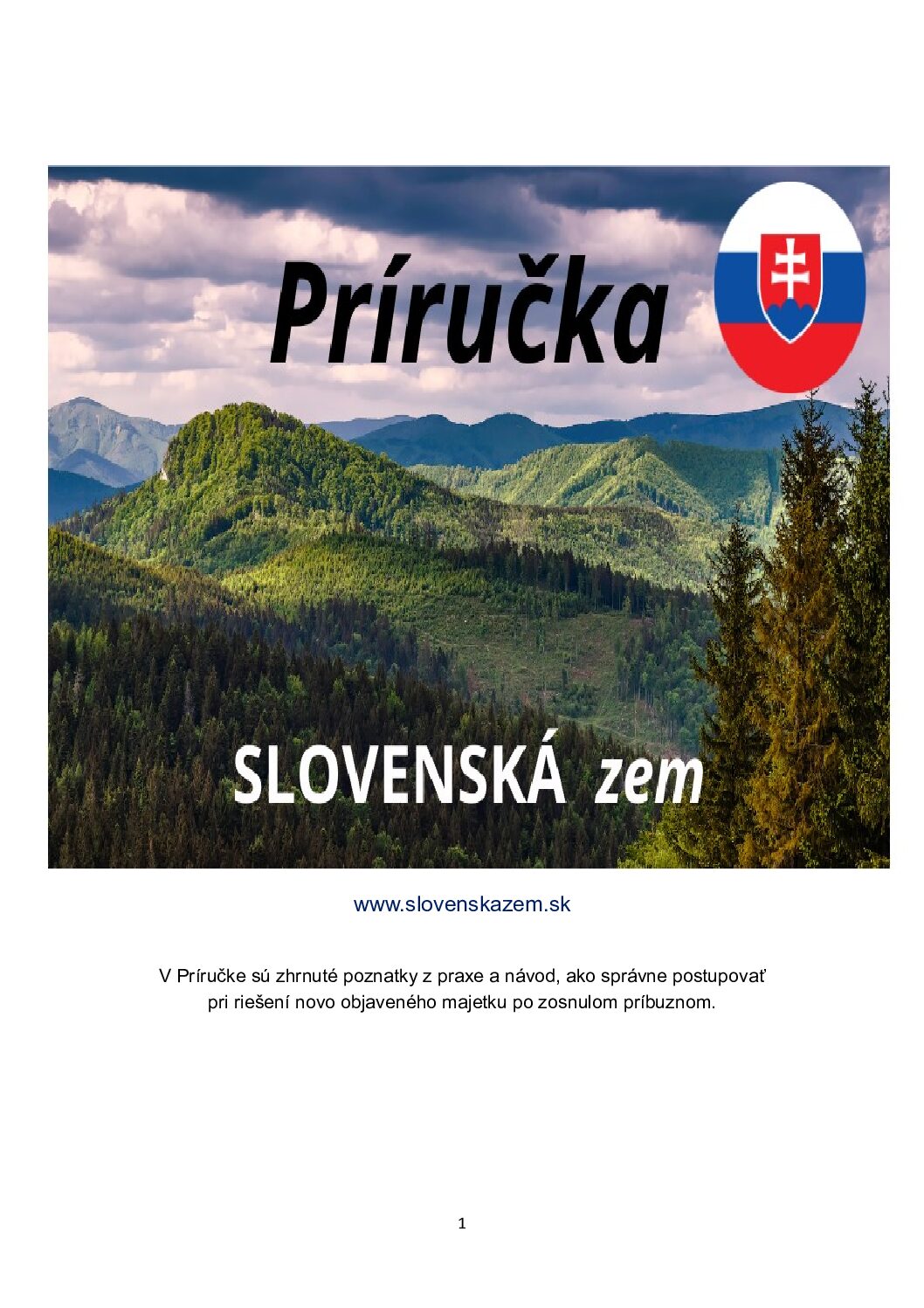 Príručka - Slovenská zem